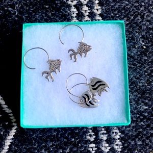 Sterling silver earrings